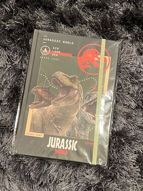 Jurassic World Black T-Rex Hardcover Notebook - Jurassic World